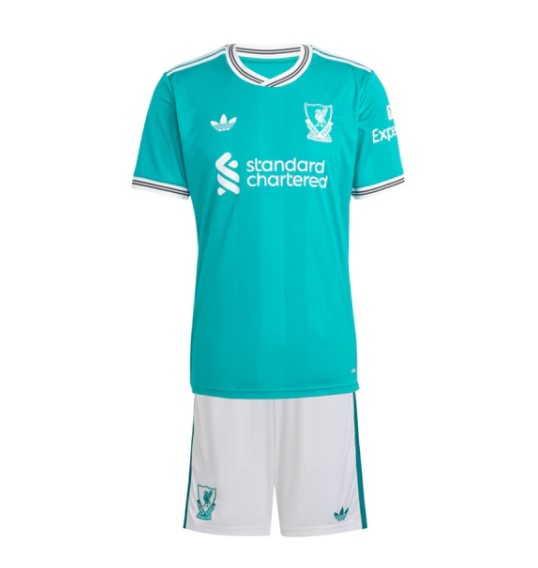 Liverpool Third 2025/26 Kit - Kids