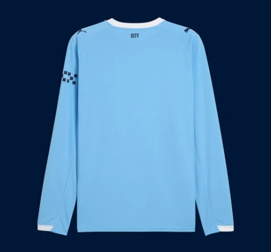 Manchester City Home Shirt 2025/26 - Long Sleeve