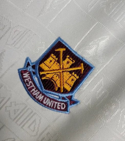 West Ham United Retro Shirt 1999 - Iron Maiden