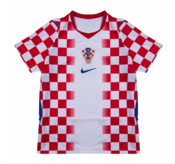 Kroatien Heim-Trikot und -Shorts für Kinder 2026/27 – mit Stutzen