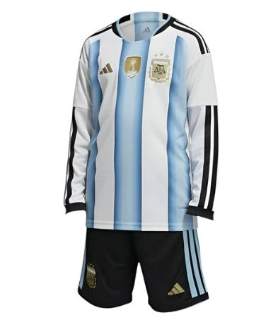 Argentinien Heimtrikot 2026/27 – Kinder (langärmlig)