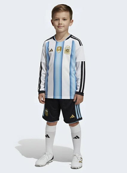 Argentinien Heimtrikot 2026/27 – Kinder (langärmlig)