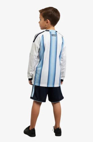 Argentinien Heimtrikot 2026/27 – Kinder (langärmlig)