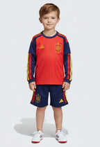 Spain Home 2026/27 kit - Kids (Long sleeve)