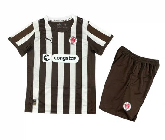 FC St. Pauli Home Kit 2025/26 - Kids