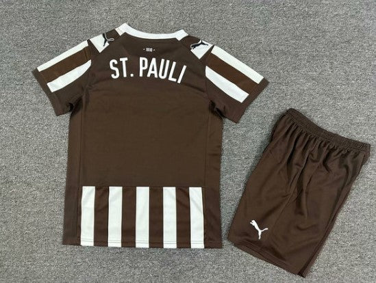 FC St. Pauli Home Kit 2025/26 - Kids