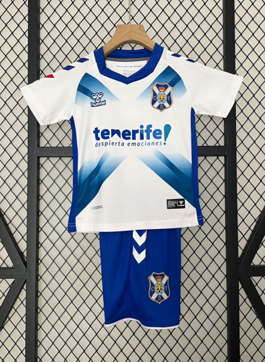 CD Tenerife Home 2024/25 with Patch LaLiga Kit - Kids