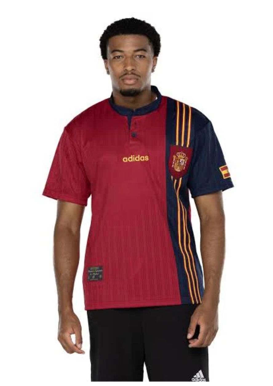 Camisa Retrô da Espanha 1996