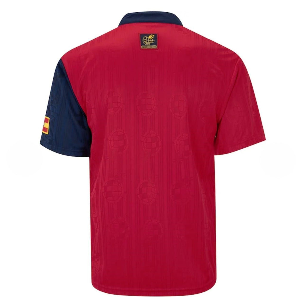 Camisa Retrô da Espanha 1996