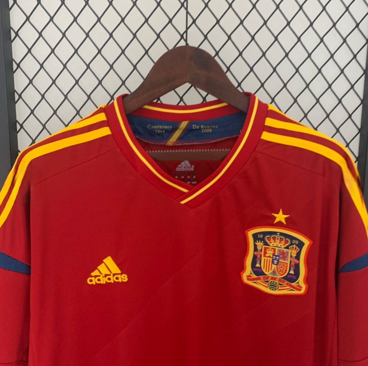 Camisa Retrô da Espanha (Casa) 2012