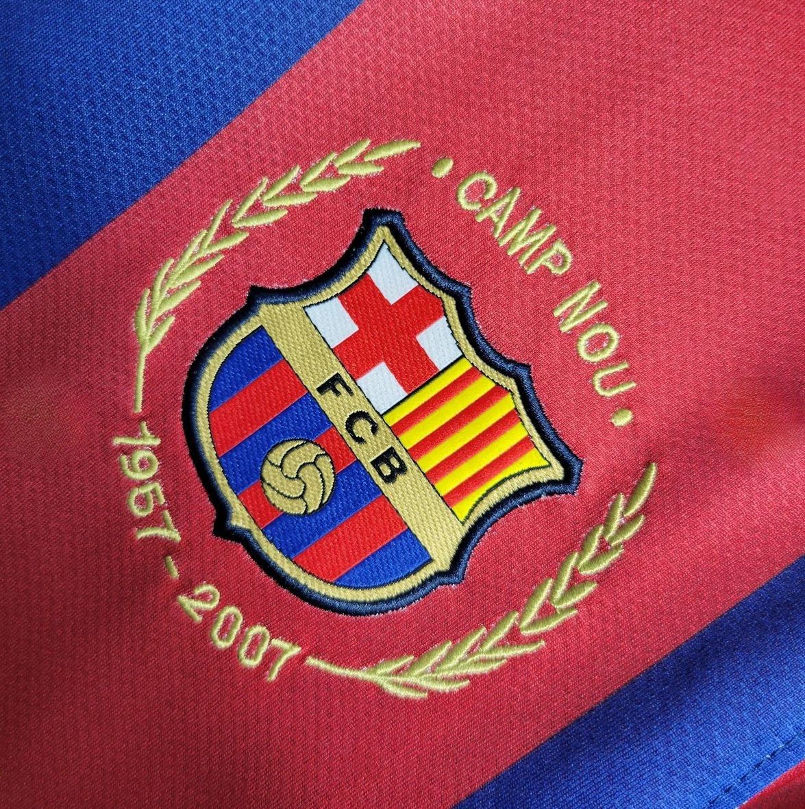 Camisa Retrô FC Barcelona 2007