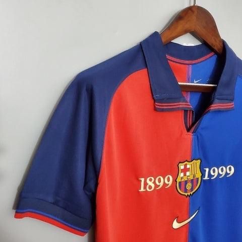 Camisa Retrô FC Barcelona 100º aniversário