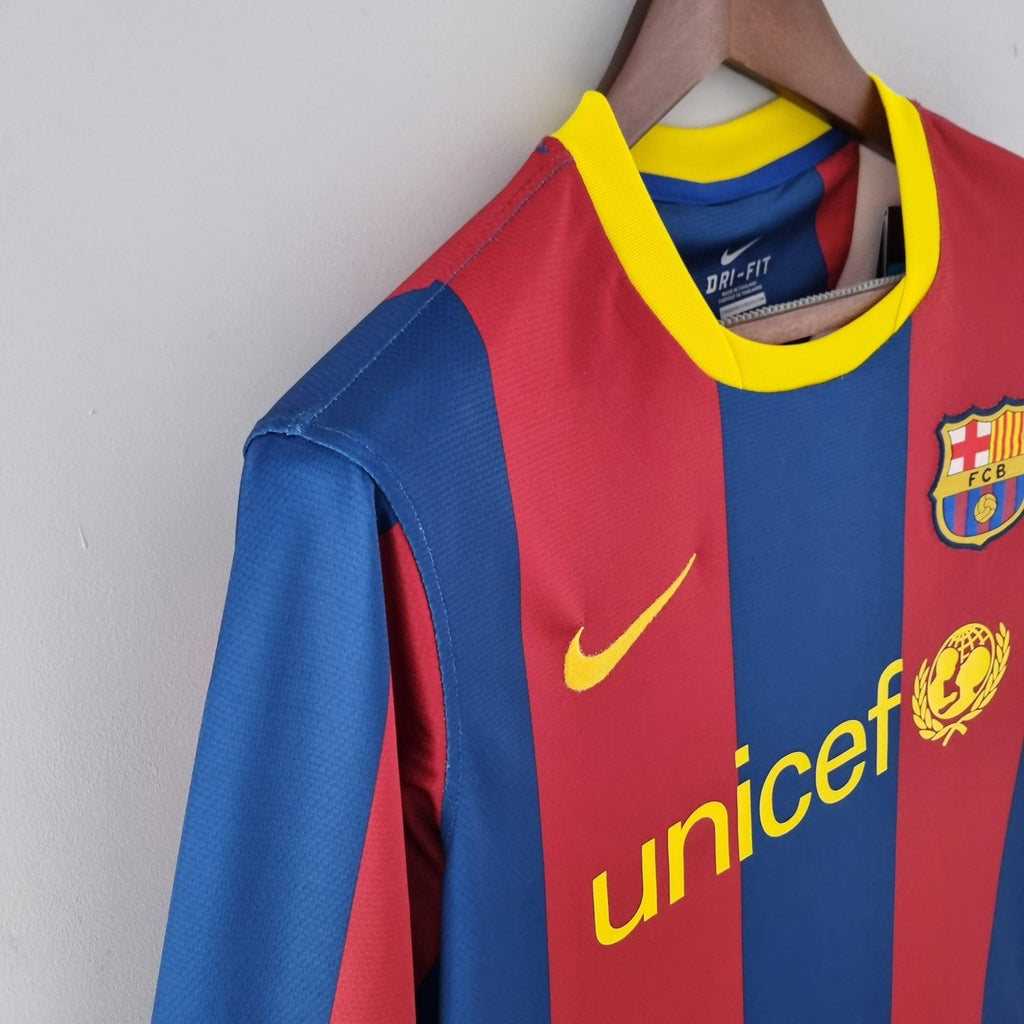 FC Barcelona Retro Shirt 2010 - Long Sleeve