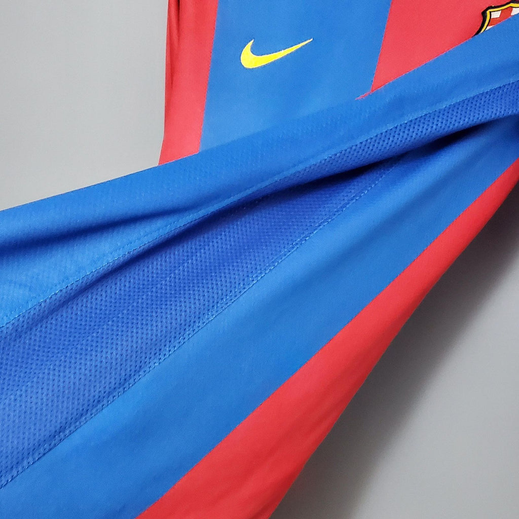 FC Barcelona Retro Shirt 2006 - Long Sleeve