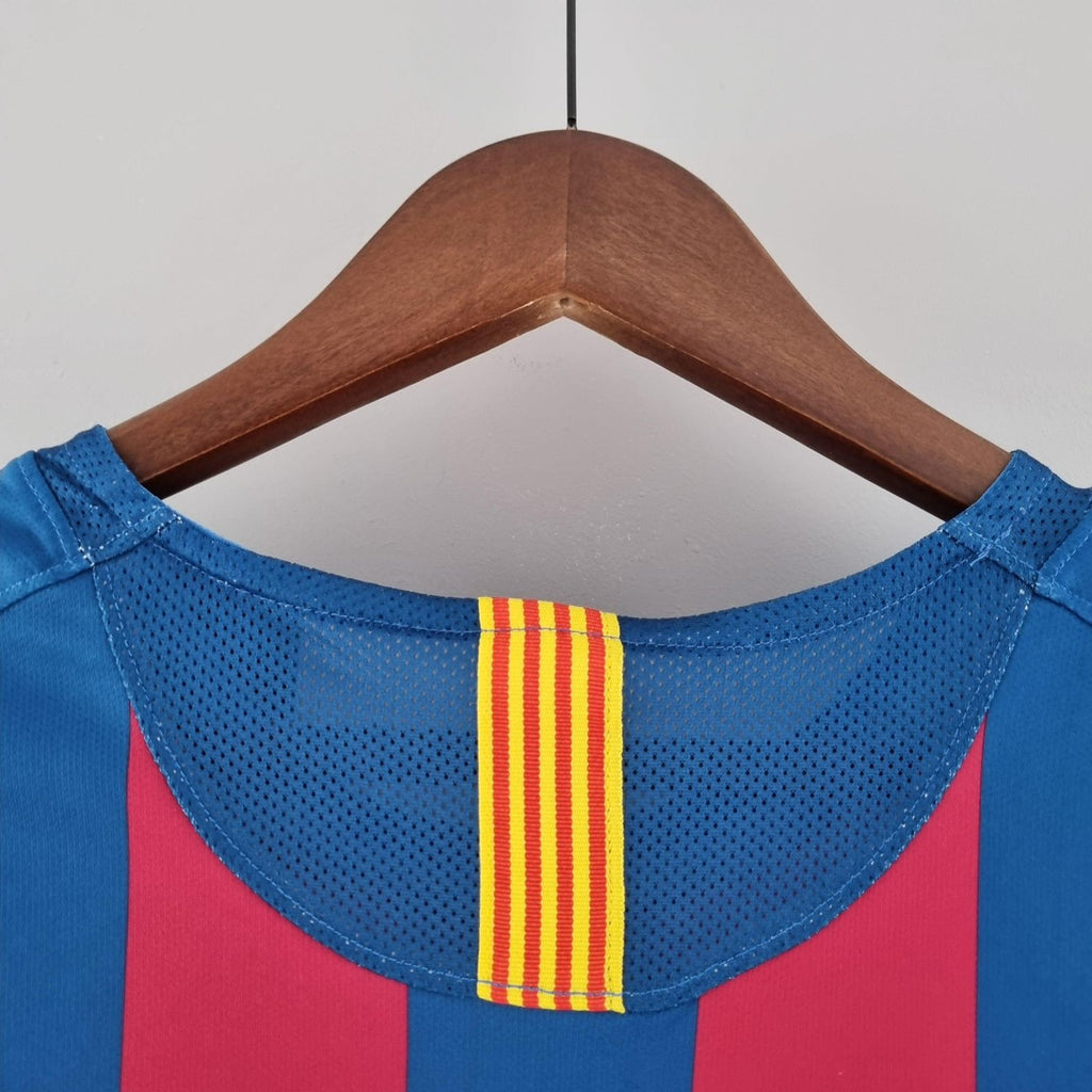 FC Barcelona Retro Shirt 2005 - Long Sleeve