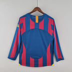 FC Barcelona Retro Shirt 2005 - Long Sleeve