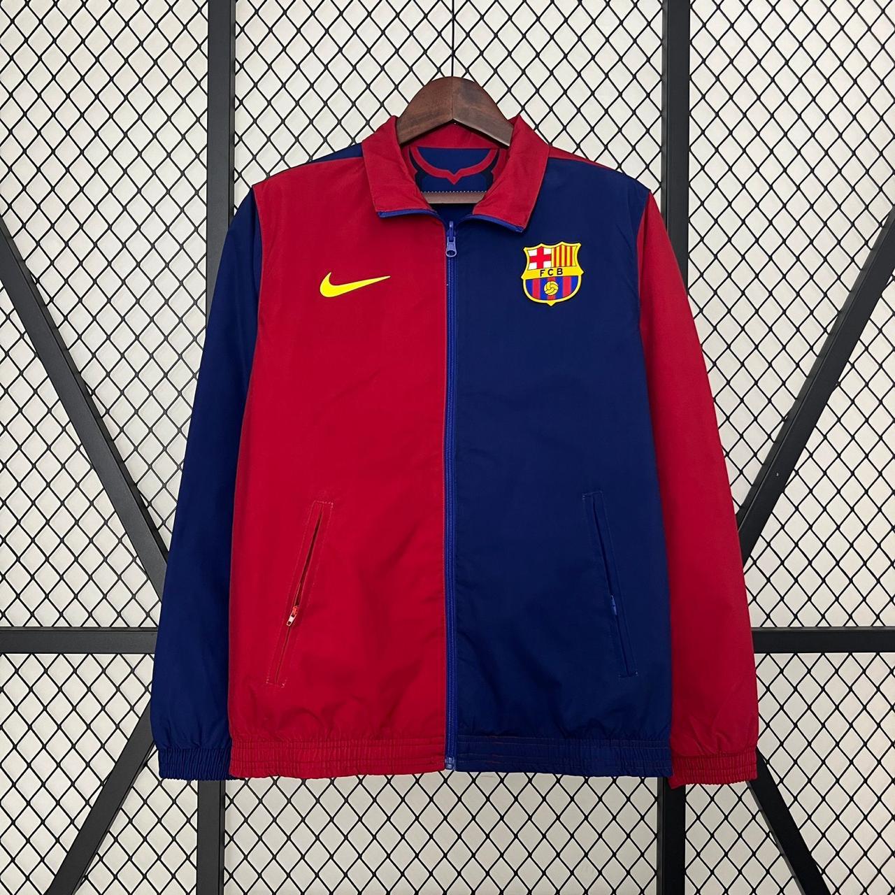 FC Barcelona Reversible Waterproof Jacket 2024/25