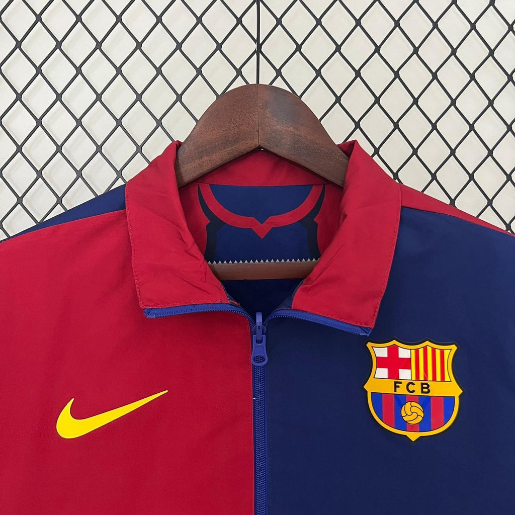 FC Barcelona Reversible Waterproof Jacket 2024/25