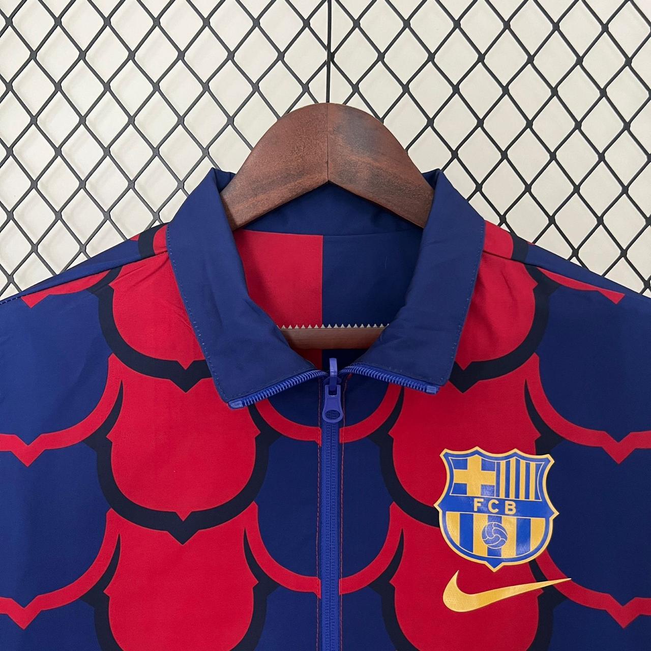 FC Barcelona Reversible Waterproof Jacket 2024/25