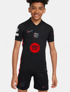Kit FC Barcelona Fora 2024/25 - Crianças