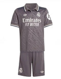 Kit Terceiro Uniforme Real Madrid 2024/25 - Infantil