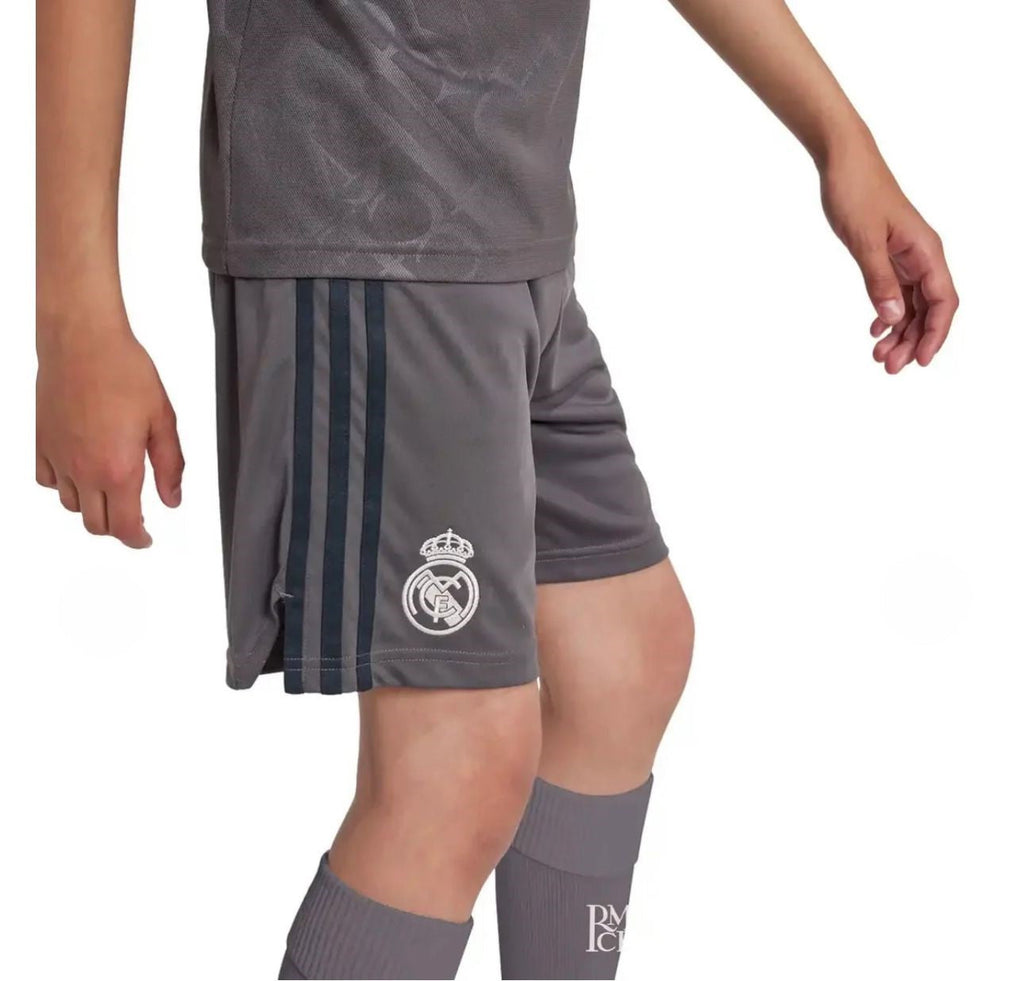 Kit Terceiro Uniforme Real Madrid 2024/25 - Infantil