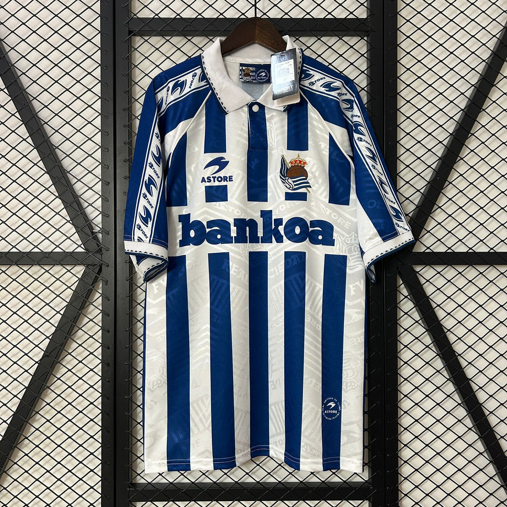 Real Sociedad Heim Retro Trikot 1994