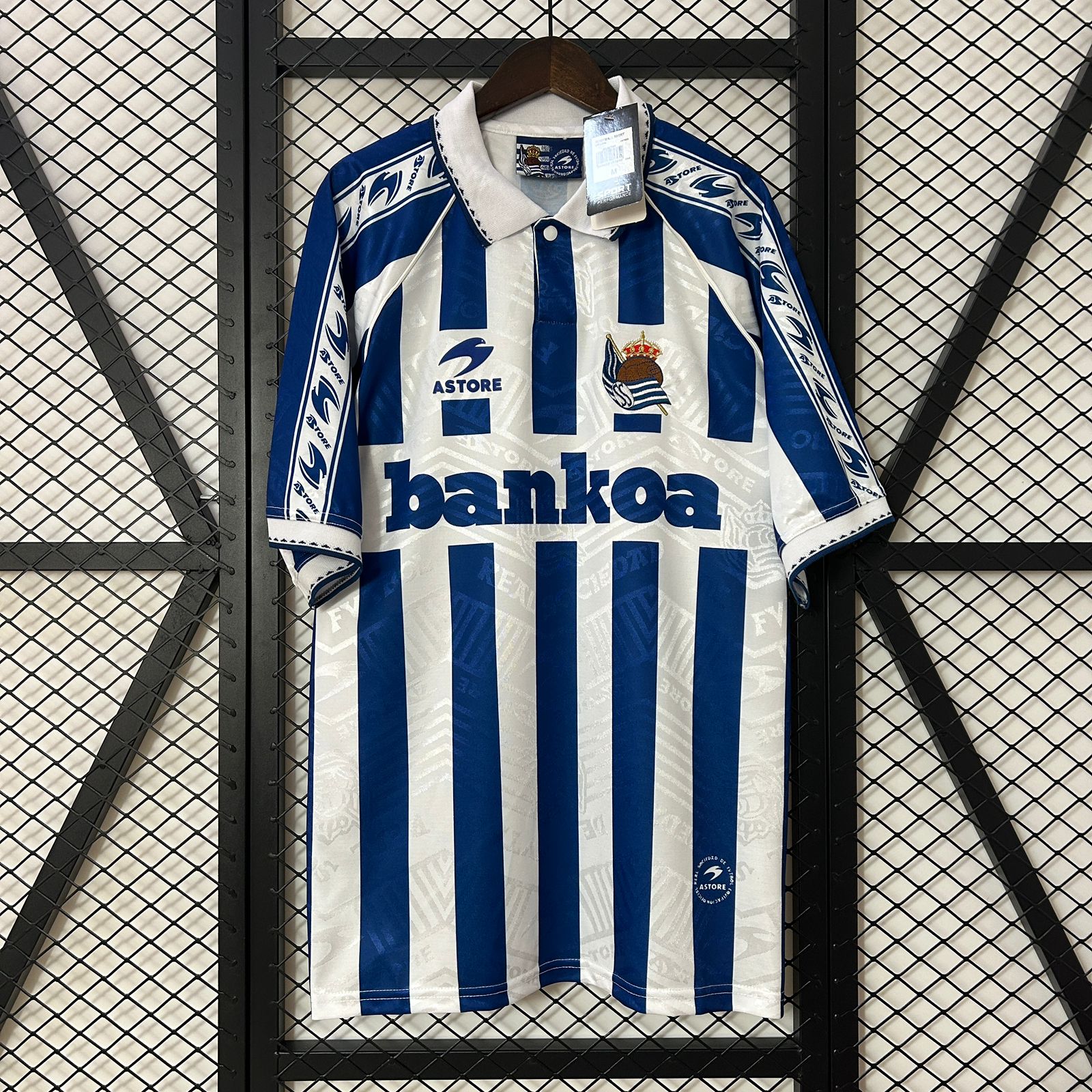 Real Sociedad Heim Retro Trikot 1994