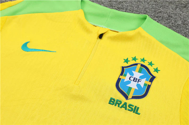 Conjunto de Treino Infantil Brasil 2024/25