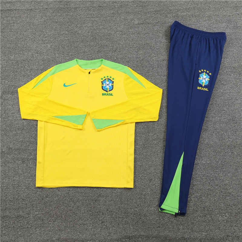 Conjunto de Treino Infantil Brasil 2024/25
