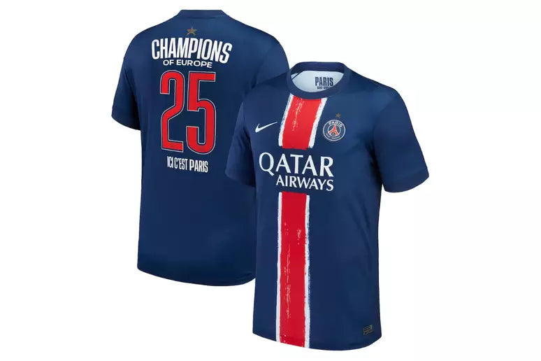 PSG Home Shirt – Special Edition Champions League Winners 2025