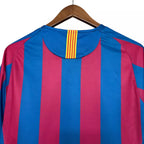 FC Barcelona Retro Shirt 2005/06 - Long Sleeve