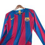 FC Barcelona Retro Shirt 2005/06 - Long Sleeve