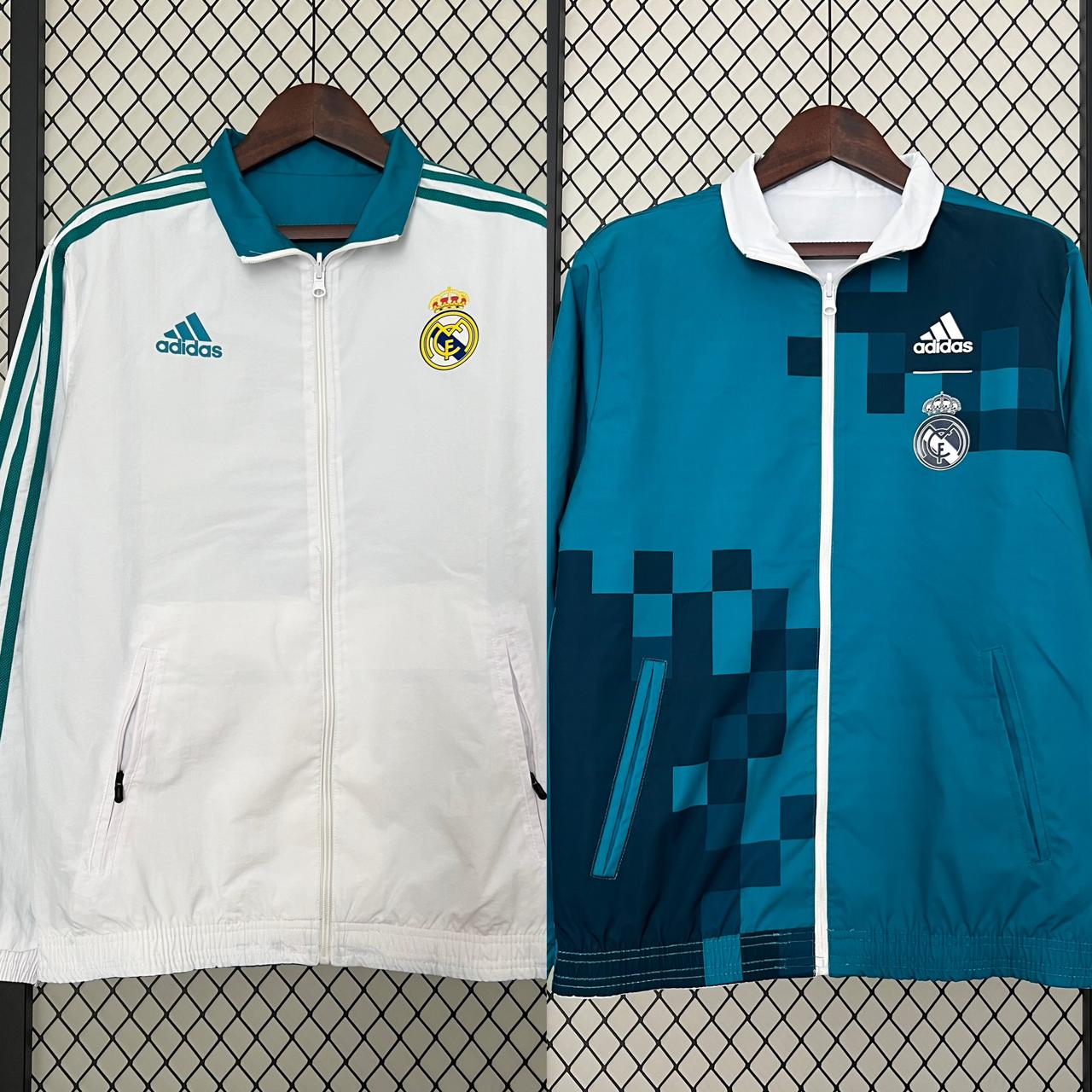 Real Madrid Reversible Waterproof Jacket 2024/25
