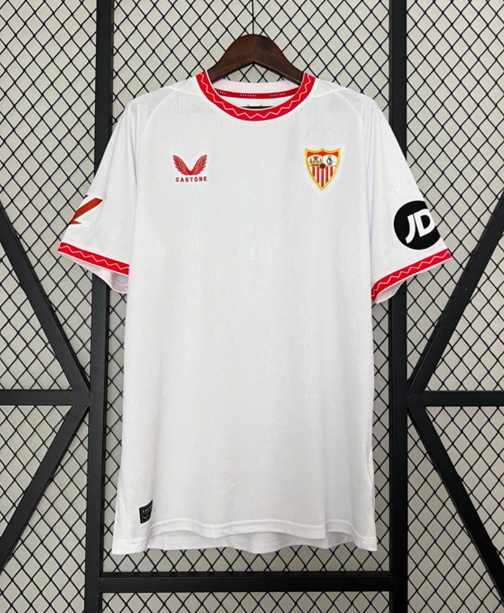 Camisa Home Sevilla FC 2024/25 - Com Patch La Liga