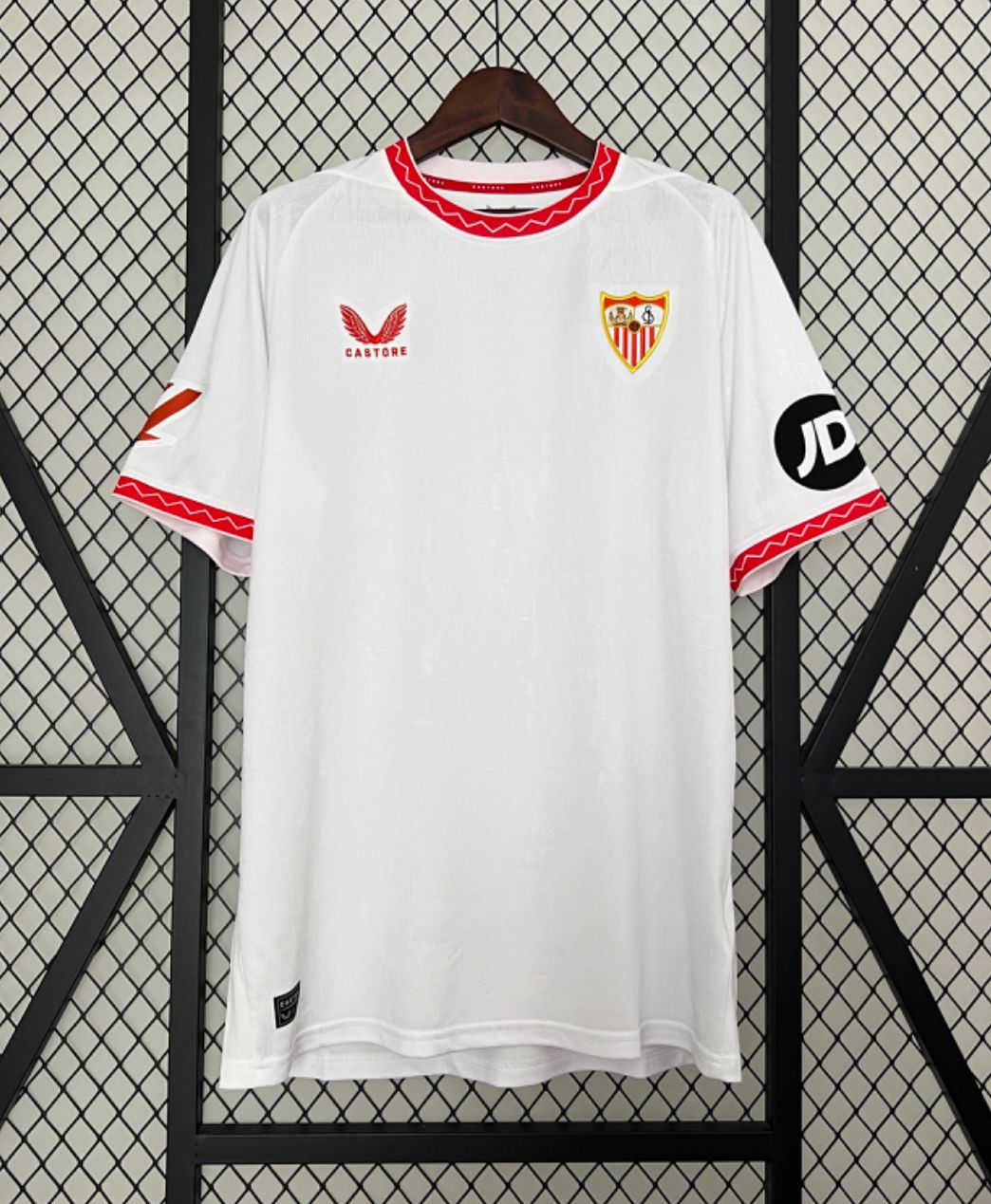 Camisa Home Sevilla FC 2024/25 - Com Patch La Liga