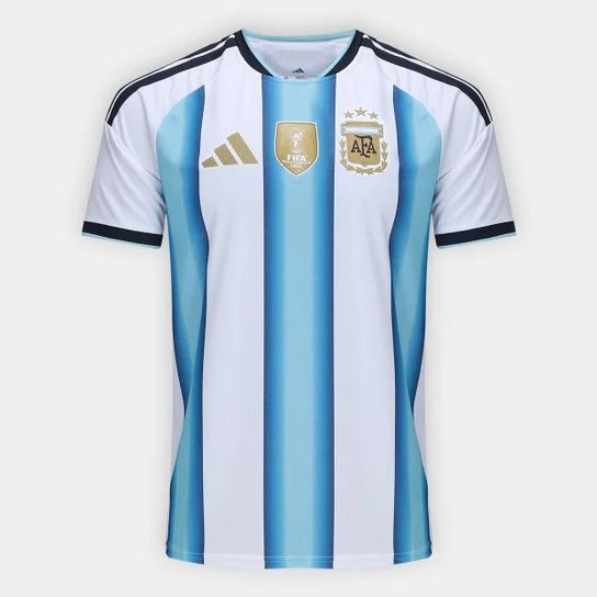 Argentina Home Shirt 2026/27 – With World Champions Patch – Player Version