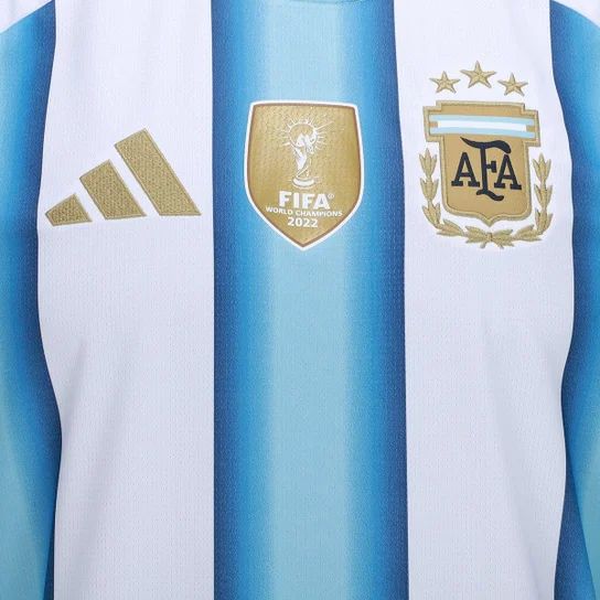 Argentina Home Shirt 2026/27 – With World Champions Patch – Player Version