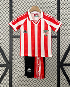 Kit Atlético de Bilbao Retrô 1995 - Infantil
