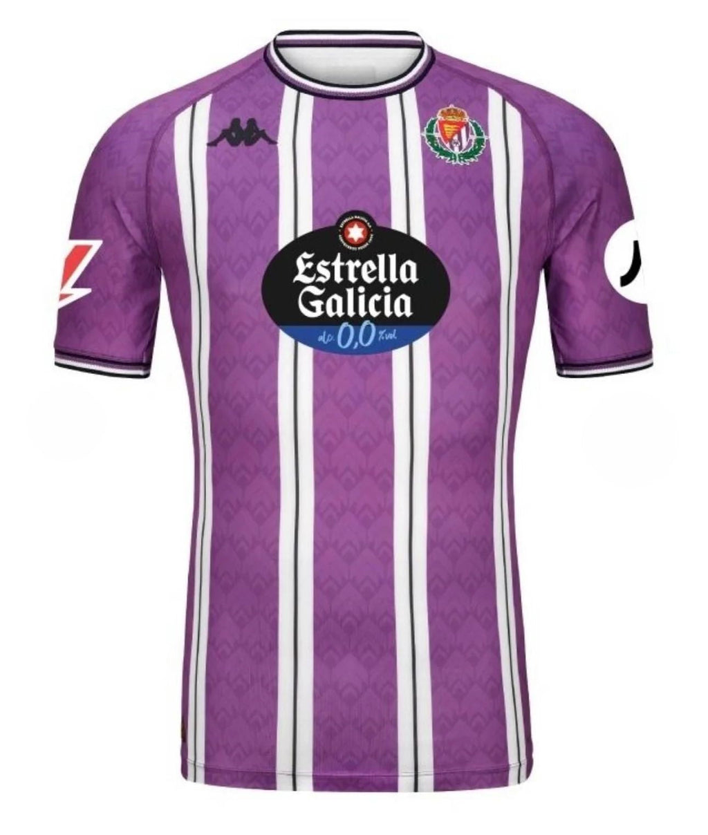Camisa Home Real Valladolid 2024/25 – Com Patch LaLiga