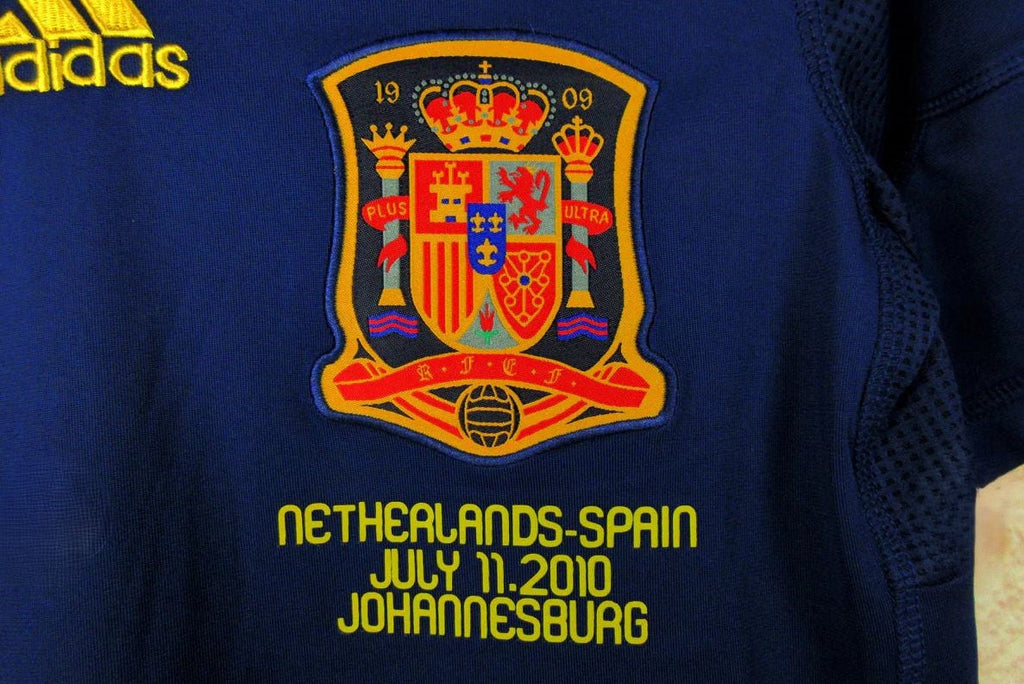 Camisa Retrô Espanha Fora de Casa 2010 - Com Patch