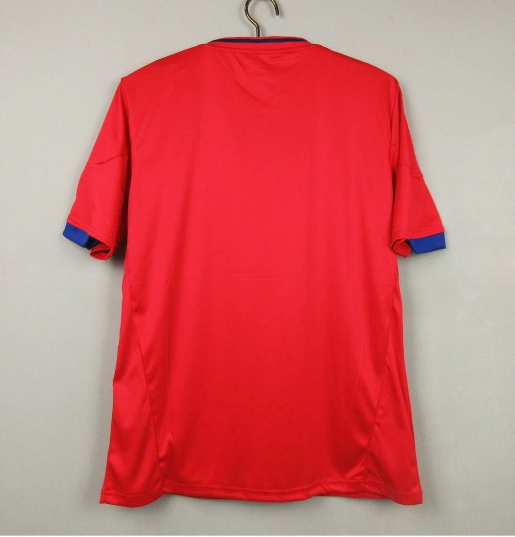 Spain Home Retro Shirt 2010 - With Patch