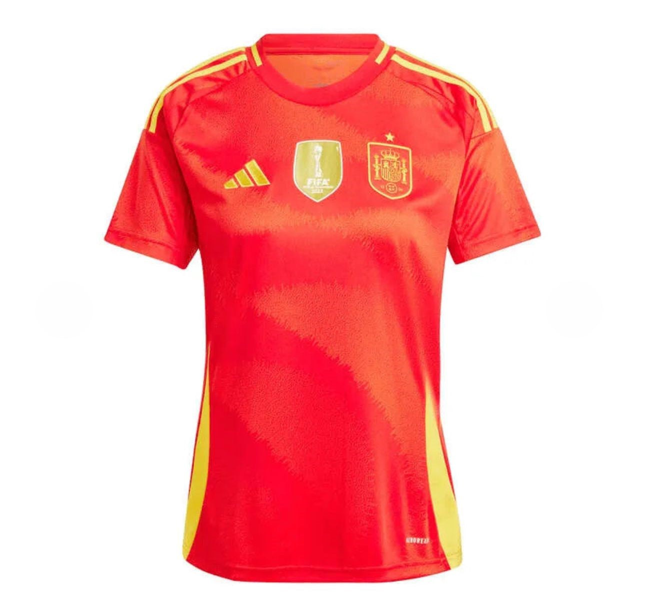 Camisa Espanha Home Feminina 2024/25 – Com Patch