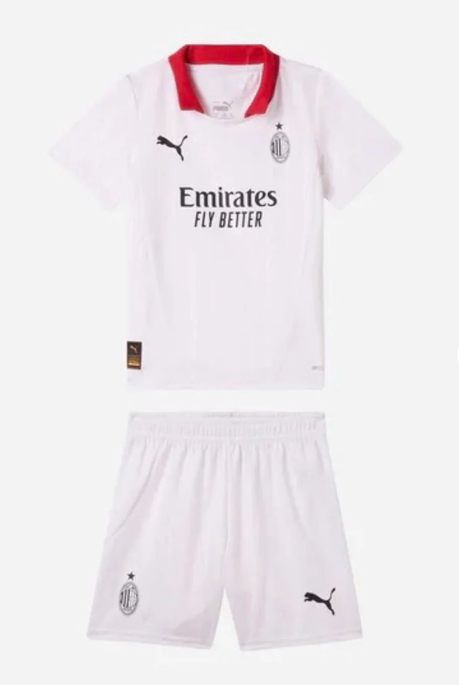 AC Milan Away 2024/25 Kit - Kids