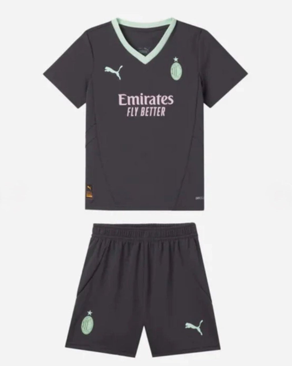 AC Milan Third 2024/25 Kit - Kids