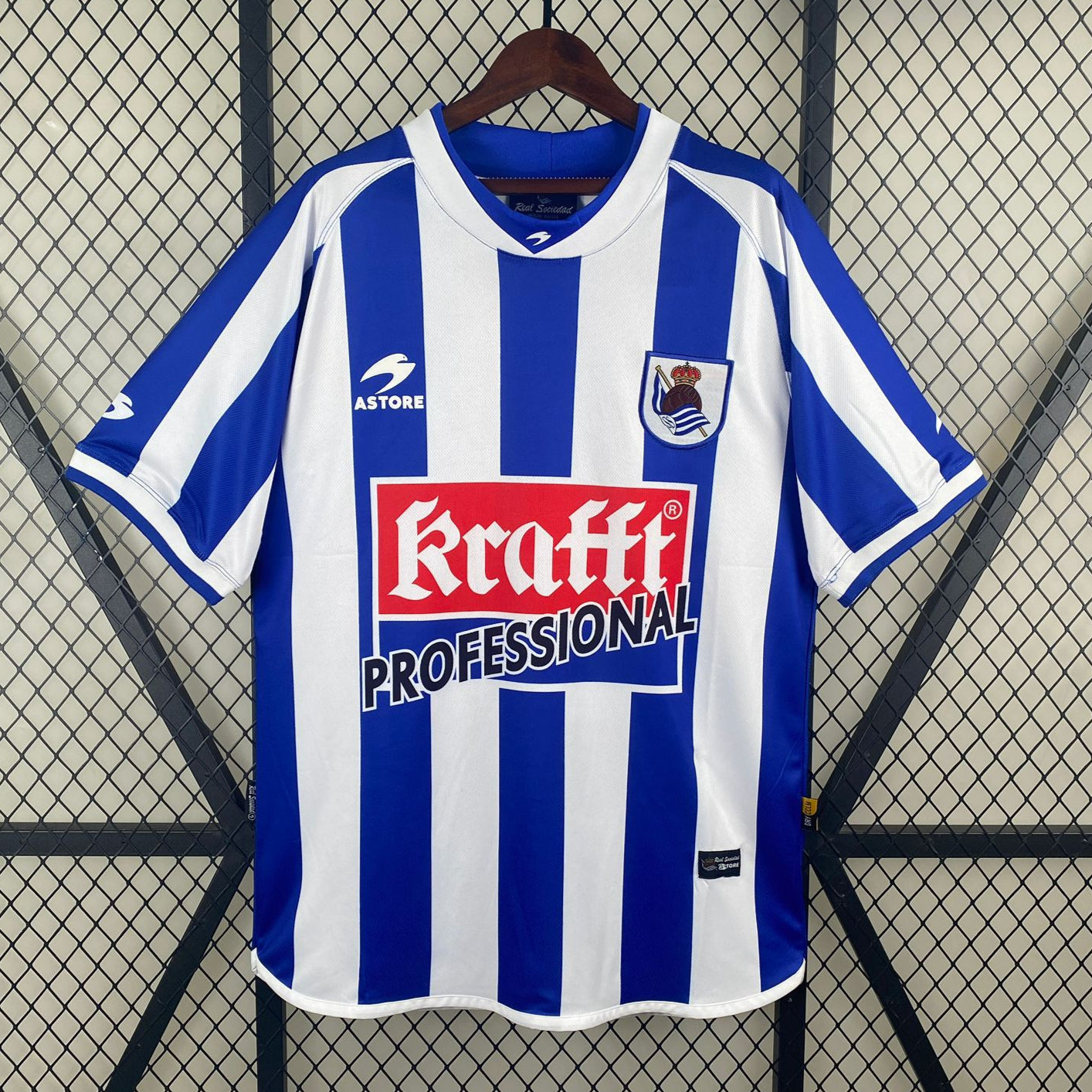 Real Sociedad Heim Retro Trikot 2002