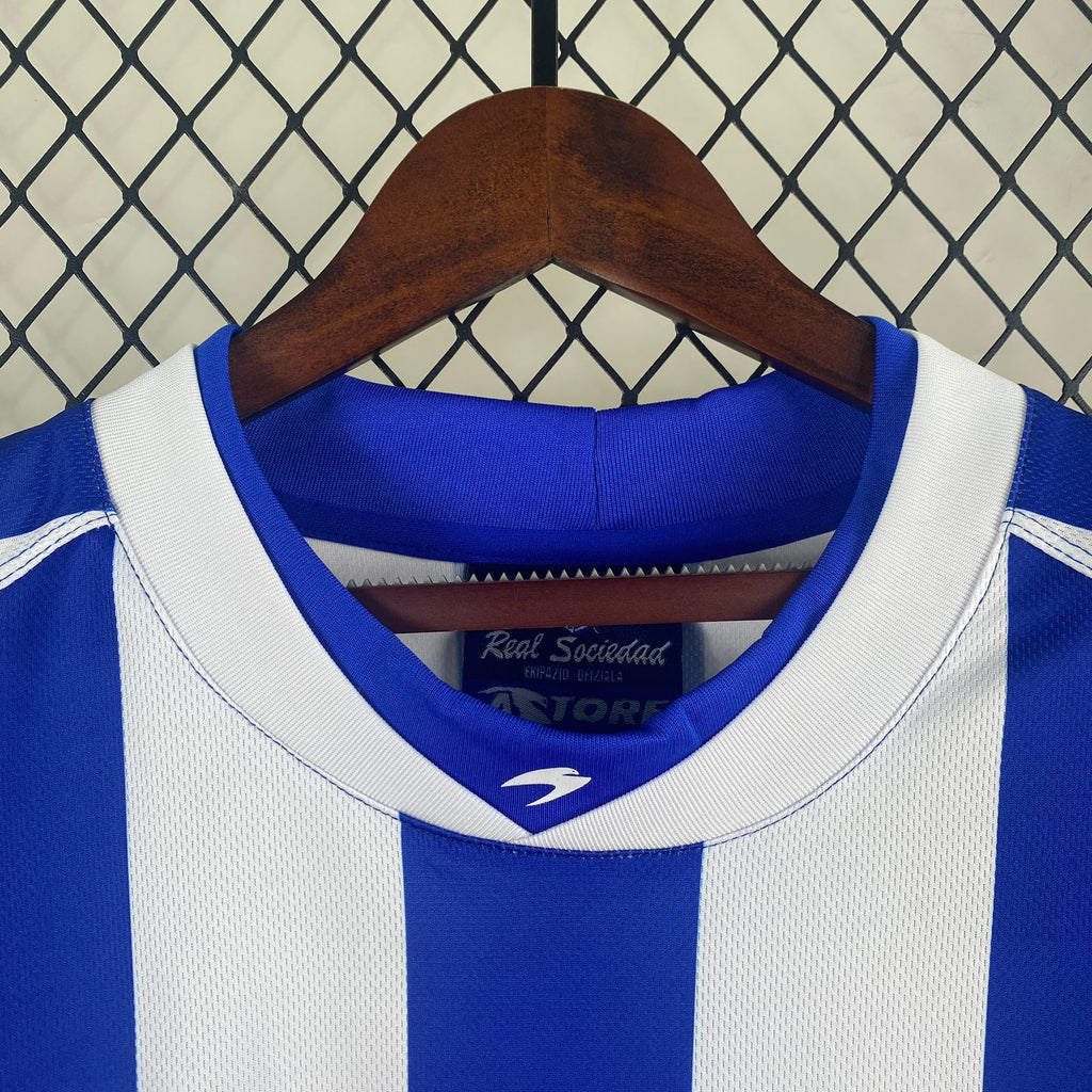 Real Sociedad Heim Retro Trikot 2002