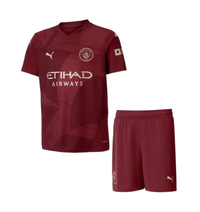 Manchester City Third 2024/25 Kit - Kids