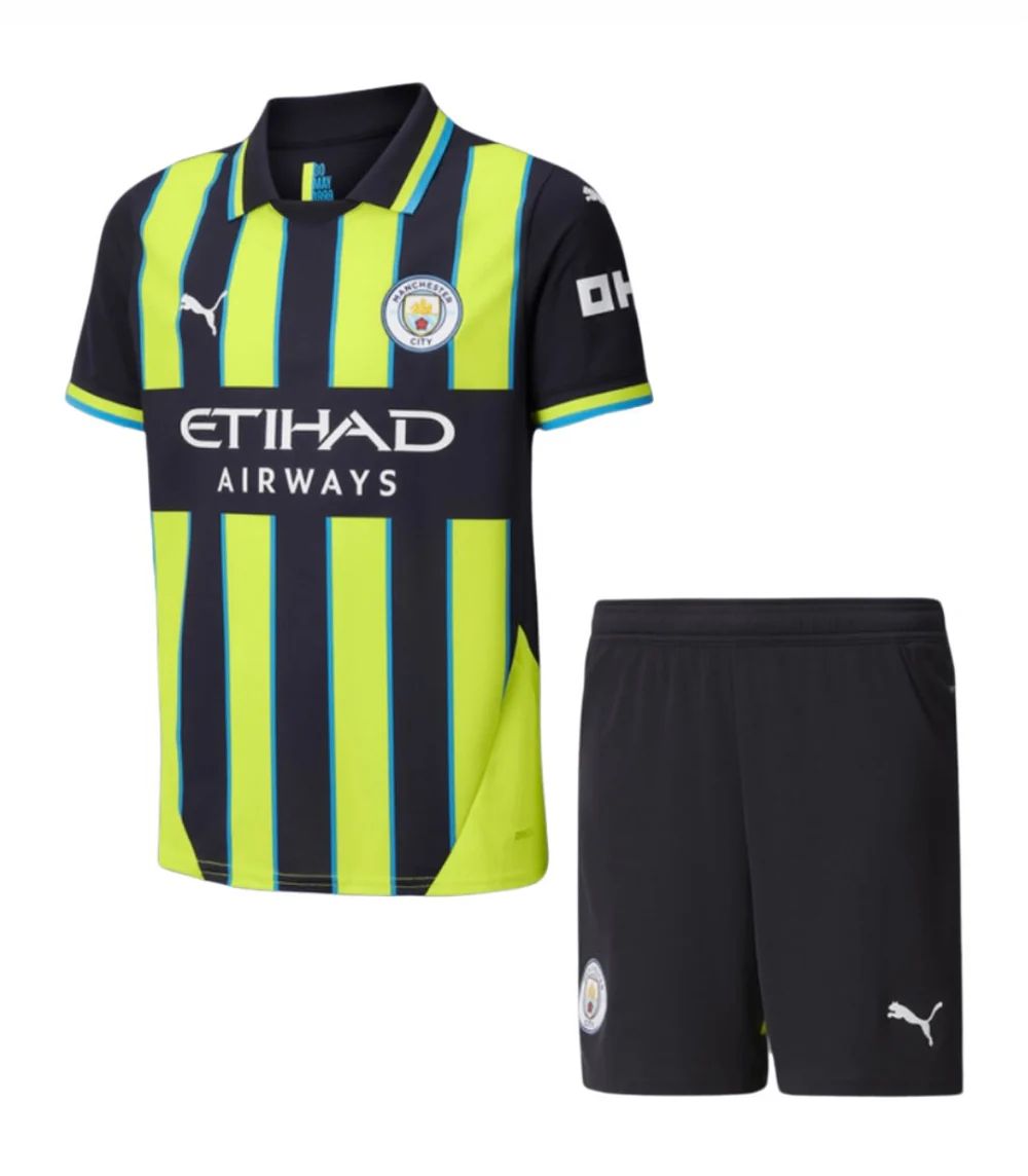 Manchester City Away 2024/25 Kit - Kids