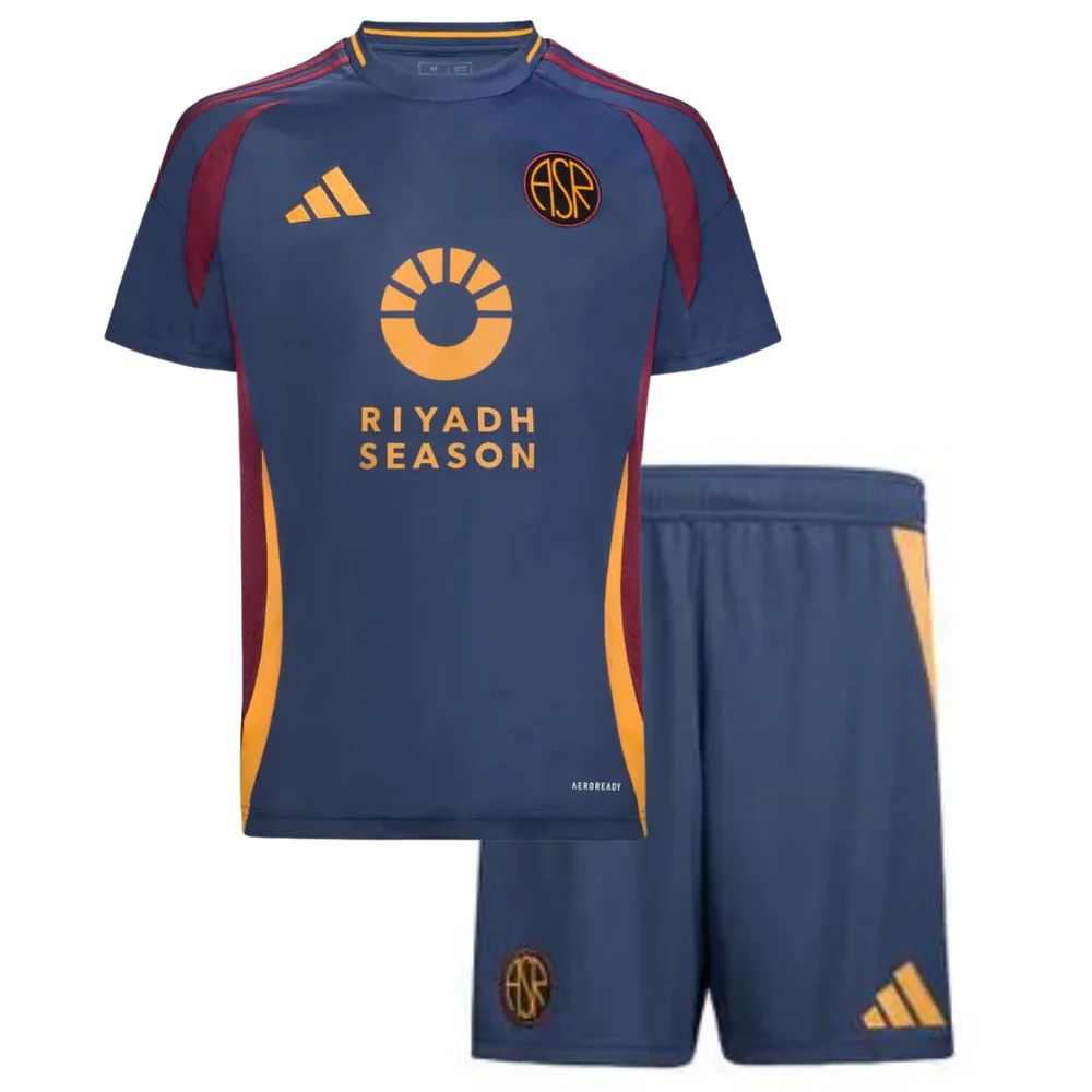Camisa AS Roma Terceiro Uniforme 2024/25 - Infantil